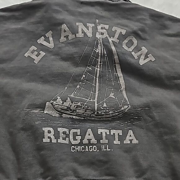 The Bureau x Free People Evanston Half Zip Washed Black NWOT - Picture 4 of 10